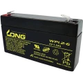 Long WP1.2-6 WP1.2-6 olovni akumulator 6 V 1.2 Ah olovno-koprenasti (Š x V x D) 97 x 57 x 25 mm plosnati priključak 4.8 mm nisko samopražnjenje, bez održavanja slika
