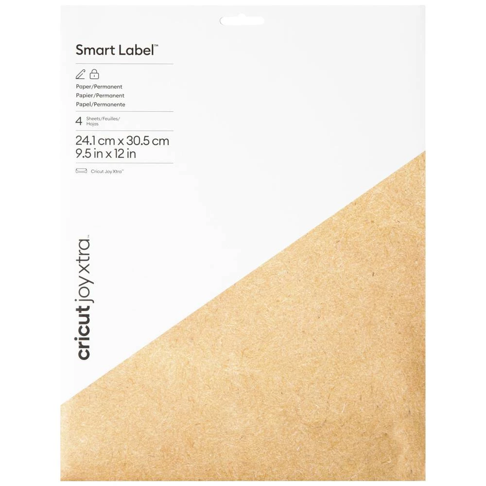 Cricut Smart Kraft Labels papir Širina reza 30.5 cm smeđa boja slika