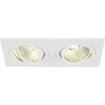 LED ugradna svjetiljka 12 W Toplo-bijela SLV New Tria 113921 Bijela (mat)