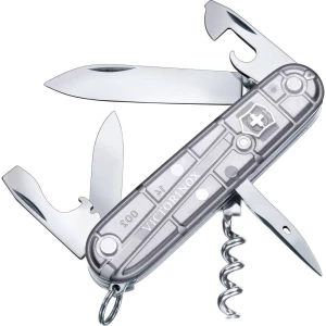 Švicarski džepni nož Broj funkcija 12 Victorinox Spartan 1.3603.T7 Srebrna (prozirna) slika