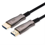 Value HDMI priključni kabel HDMI A utikač 50 m crna 14993487 High Speed HDMI s Eternetom HDMI kabel