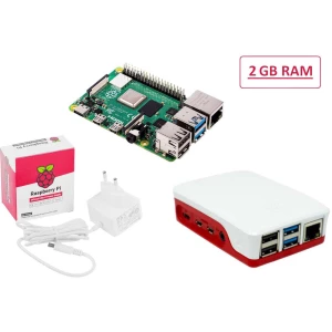 Raspberry Pi® 4 B Essentials Kit 2 GB 4 x 1.5 GHz Uklj. napajanje, uklj. kućište Raspberry Pi® slika