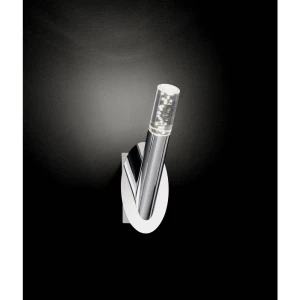 LED zidna svjetiljka 5 W Toplo-bijela WOFI Midu 4193.01.01.0000 Krom boja slika