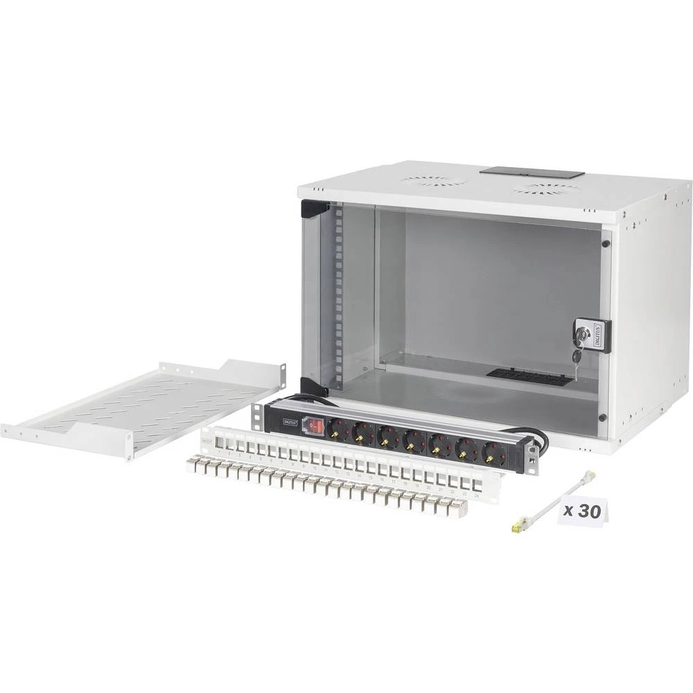 Digitus DN-49202-SET 19" mrežni ormar 7 U siva slika