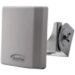 Acceltex Solutions 2.4/5 GHz 4/7 dBi 3 Element Indoor/Outdoor Patch Antenna with RPSMA antena 7 dB 2.4 GHz, 5 GHz