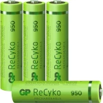 GP Batteries ReCyko+ HR03 micro (AAA) akumulator NiMH 950 mAh 1.2 V 4 St.