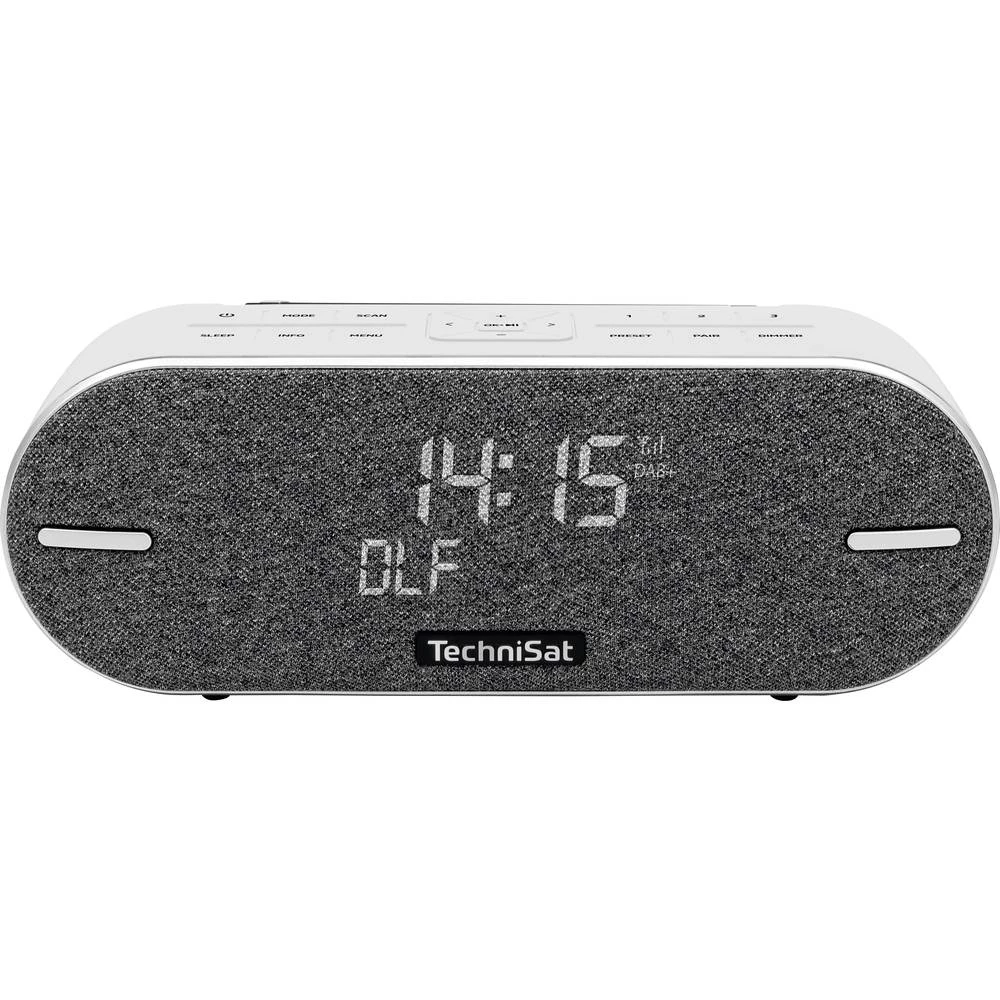 TechniSat DIGITRADIO BT 2 desktop radio DAB+ (1012), UKW (1014) Bluetooth®, DAB+, UKW svijetlosiva slika