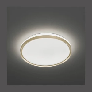 Fischer & Honsel Jaso BS 20887 LED stropna svjetiljka s detektorom pokreta zlatna, bijela 22 W toplo bijela slika