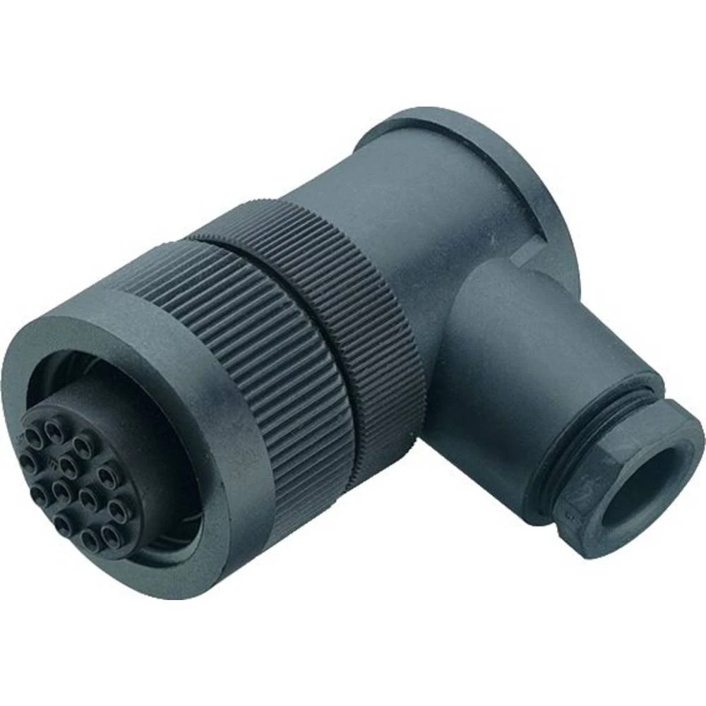 binder 99 0738 73 24-20 kutna utičnica ženski konektor, kutni Ukupan broj polova: 24 Serija (Okrugli utični konektori): slika