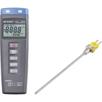 VOLTCRAFT K102 + TP200 Mjerač temperature Kalibriran po ISO -200 Do +1370 °C Tip tipala K