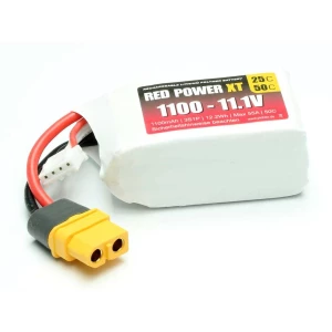 Red Power lipo akumulatorski paket za modele 11.1 V 1100 mAh   softcase XT60 slika