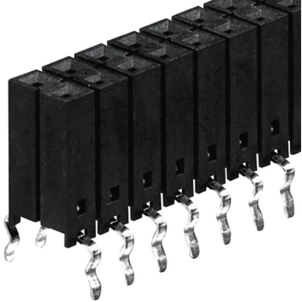 Fischer Elektronik standardna letva sa ženskim kontaktima Broj redova: 2 Broj polova po redu: 45 BL 12/762/ 90/Z 1 St. slika