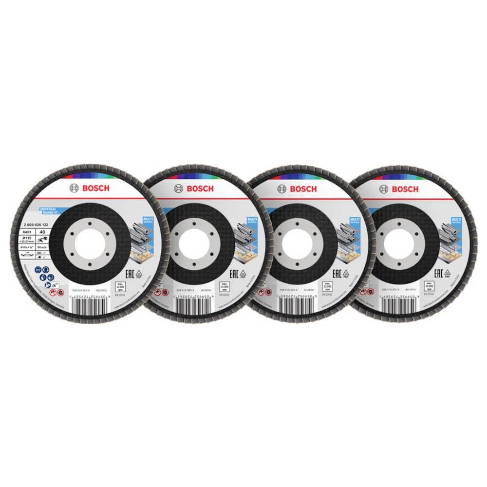 Bosch Accessories 2608626159 lamelna brusna ploča promjer 115 mm Promjer bušotine 22.23 mm 1 Set slika