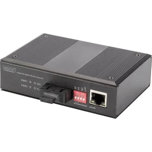 LAN 10/100/1000 MBit/s, SC dvostriki konektor Medijski konvertor 10 / 100 / 1000 Mbit/s Digitus DN-652101 slika