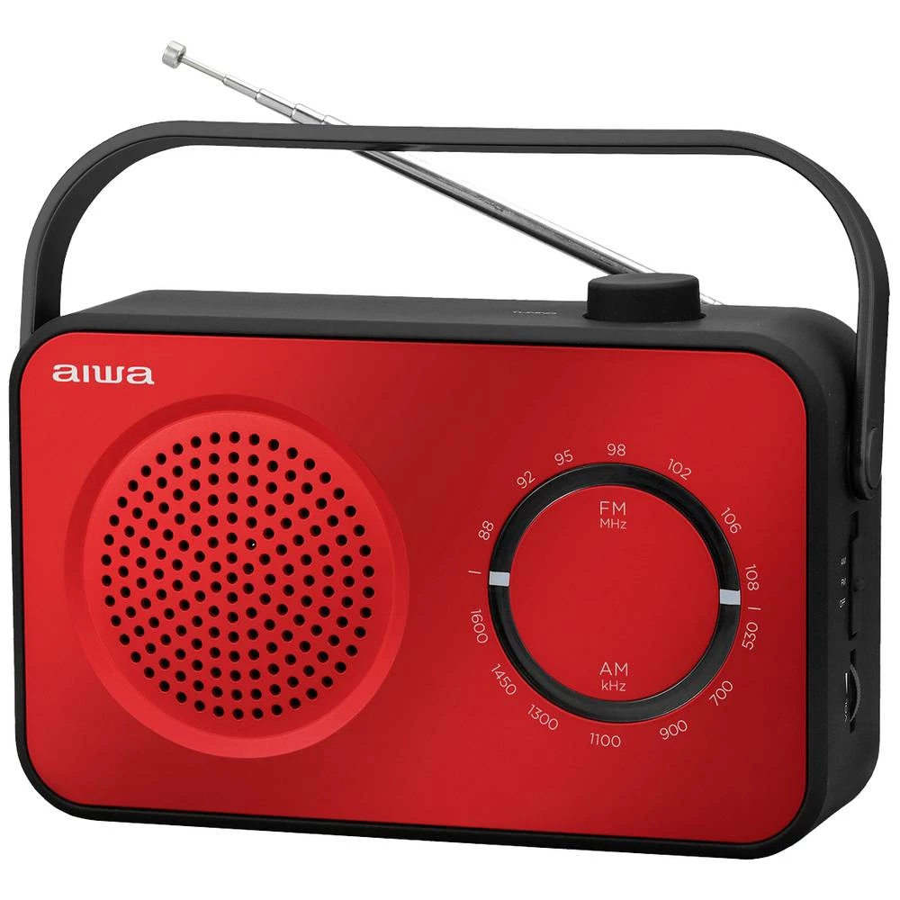 Aiwa R-190RD prijenosni radio FM, MW (1018)    crvena slika