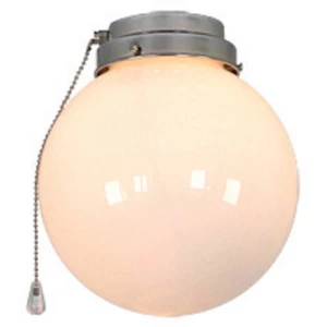 Svjetiljka za stropni ventilator CasaFan 1K CH KUGEL Opalno staklo (sjajno) slika