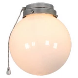 Svjetiljka za stropni ventilator CasaFan 1K CH KUGEL Opalno staklo (sjajno)