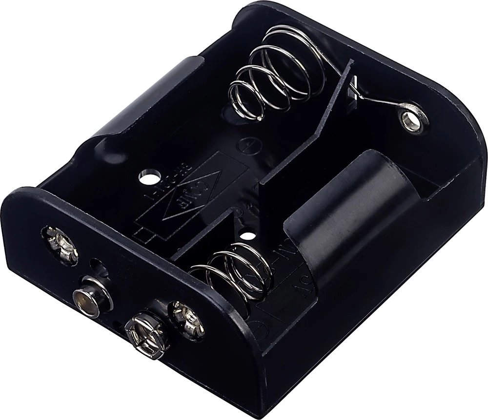 Baterije - držač 2x Baby (C) Snap priključak TRU COMPONENTS BH-221B slika