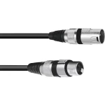 Omnitronic 3022075B XLR priključni kabel [1x XLR utikač 3-polni - 1x XLR utičnica 3-polna] 0.20 m crna