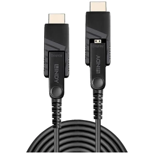 LINDY  priključni kabel HDMI-Micro-D utikač, HDMI-Micro-D utikač 50 m crna 38324  HDMI kabel slika
