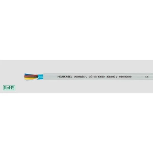 Helukabel 43054-1000 instalacijski kabel (N)YM(St)-J 3 G 2.50 mm² siva 1000 m slika