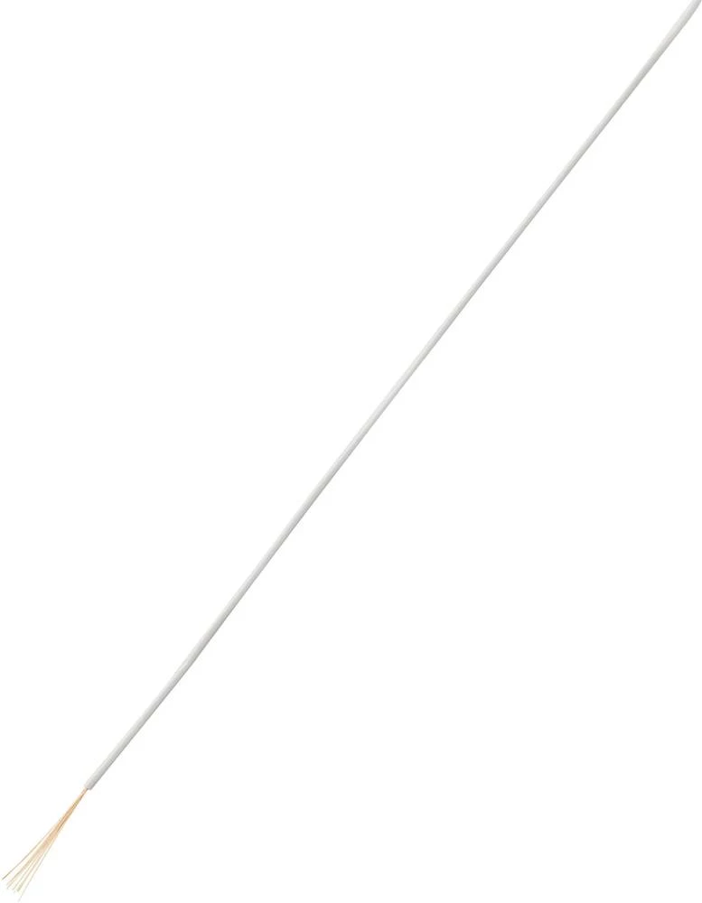 Pletenica LiFY 1 x 0.25 mm&sup2; Bijela TRU COMPONENTS 1567805 50 m slika