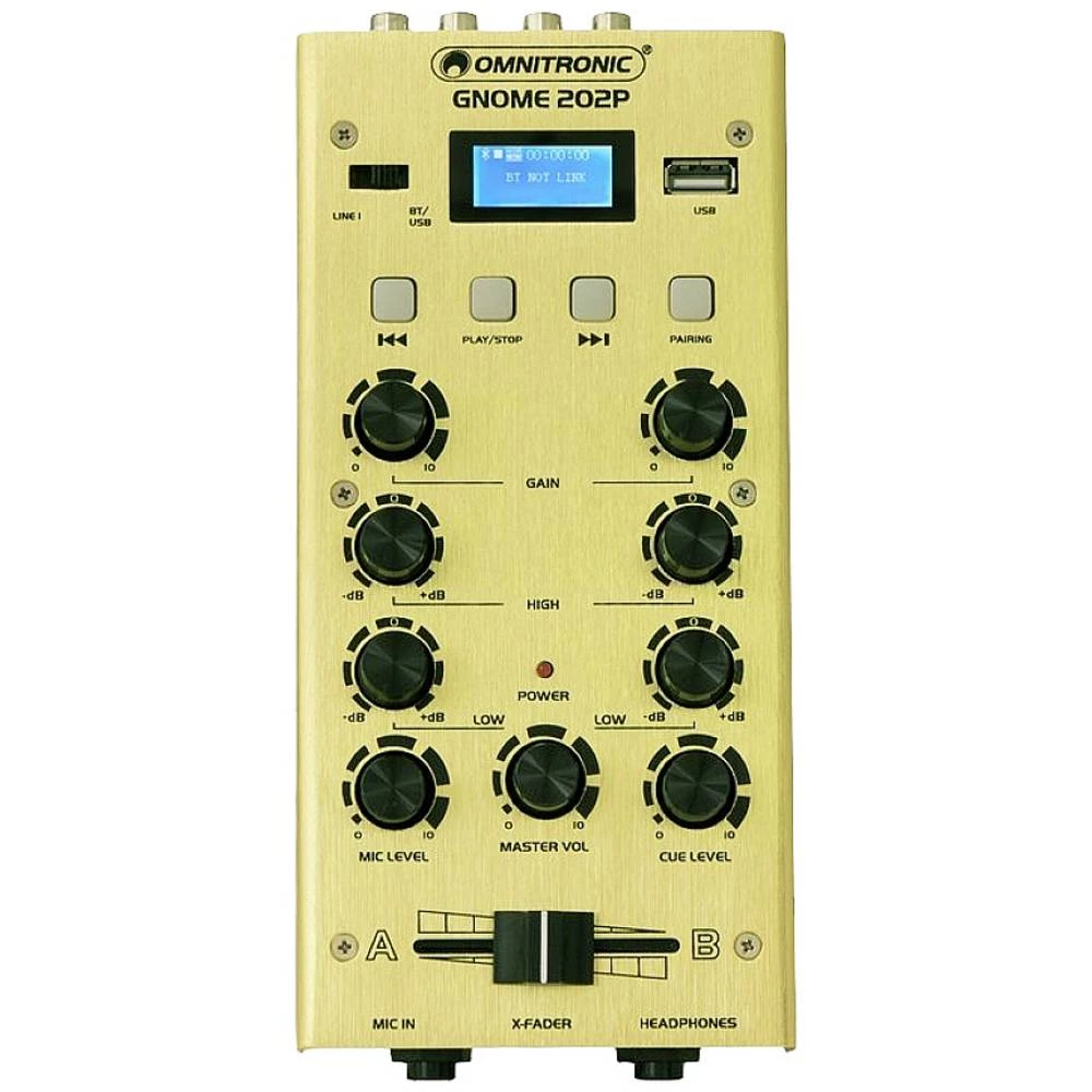 Omnitronic GNOME-202P DJ mixer slika