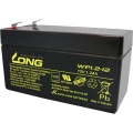 Long WP1.2-12 WP1.2-12 olovni akumulator 12 V 1.2 Ah olovno-koprenasti (Š x V x D) 97 x 59 x 43 mm plosnati priključak 4 slika