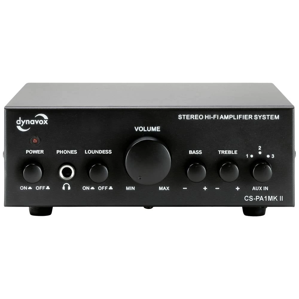 Dynavox stereo pojačalo x crna slika