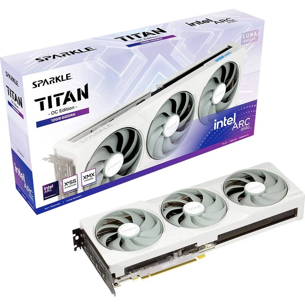 Sparkle grafička kartica Intel Arc™ B580 12 GB GDDR6-RAM PCIe x8 slika