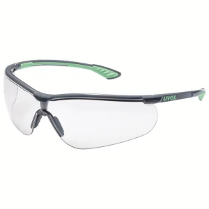 uvex sportstyle planet 9193395 zaštitne radne naočale uklj. uv zaštita siva, zelena EN 166:2001, EN 170:2002 slika