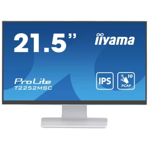 Iiyama 21,5'' WHITE Bonded PCAP zaslon na dodir Energetska učinkovitost 2021: C (A - G) 54.6 cm (21.5 palac) 1920 x 1080 piksel 16:9 5 ms HDMI™, DisplayPort, USB 3.2 (gen. 1) IPS LED slika