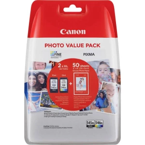 Canon patrona tinte PG-545 XL/CL-546XL Photo Value Pack original kombinirano pakiranje crn, cijan, purpurno crven, žut 8 slika