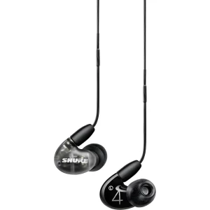 Shure AONIC 4 in ear slušalice u ušima crna slika