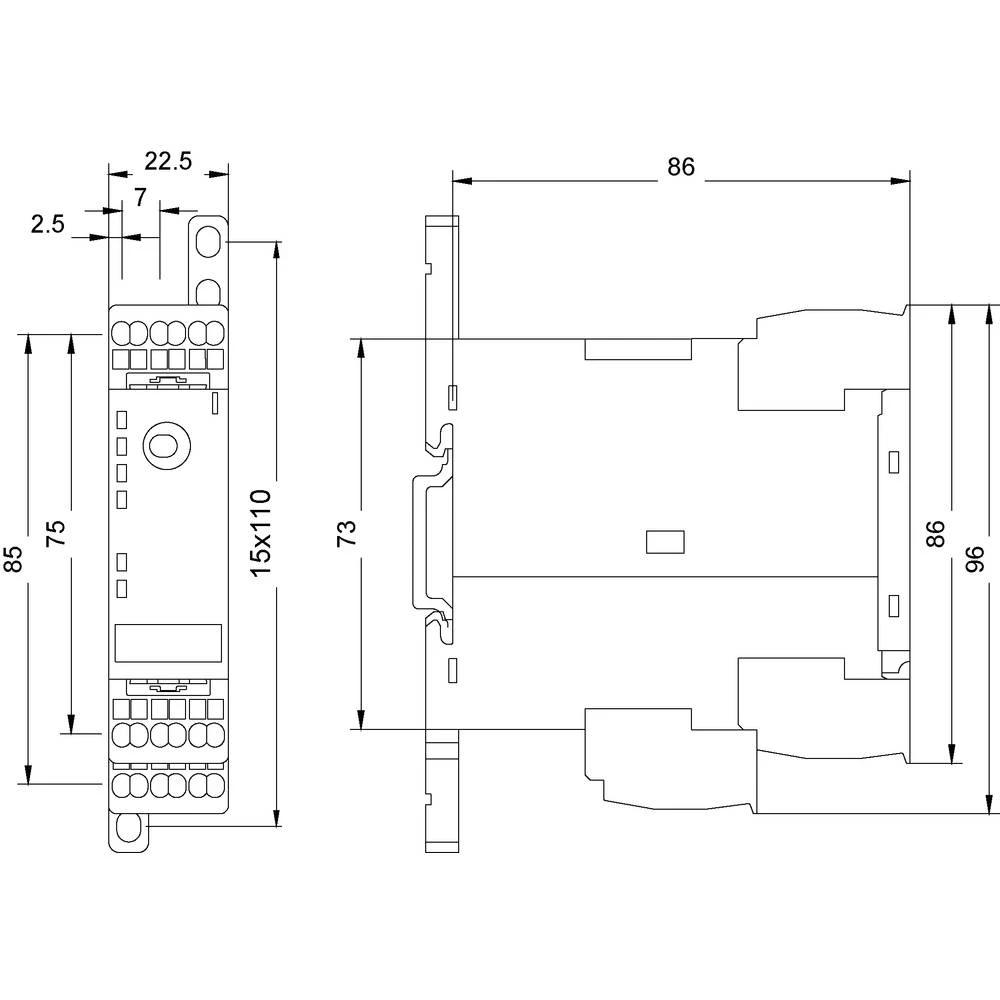 Siemens 3RK22000CG020AA2 3RK2200-0CG02-0AA2 početni komplet slika