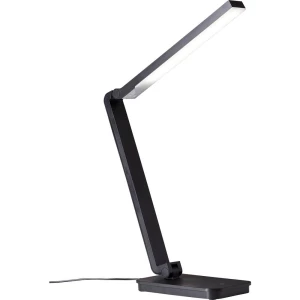 LED stolna svjetiljka 5 W Dnevno svjetlo-bijela Brilliant Tori G99027/06 Crna slika