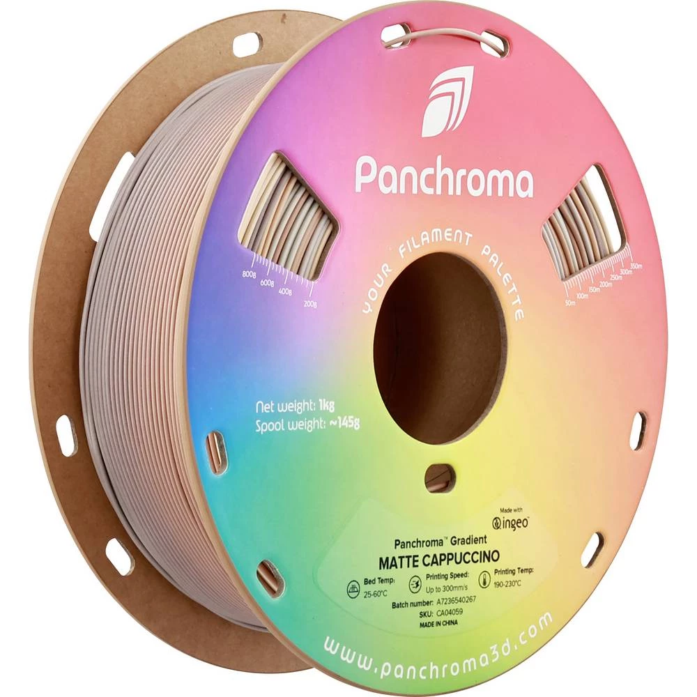 Polymaker CA04059 Panchroma™ Gradient Matte 3D pisač filament PLA višebojni 1.75 mm 1000 g kapučino boja 1 kom. slika