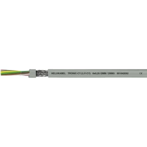 Helukabel 20039-500 podatkovni kabel LiYCY 18 x 0.25 mm² siva 500 m slika