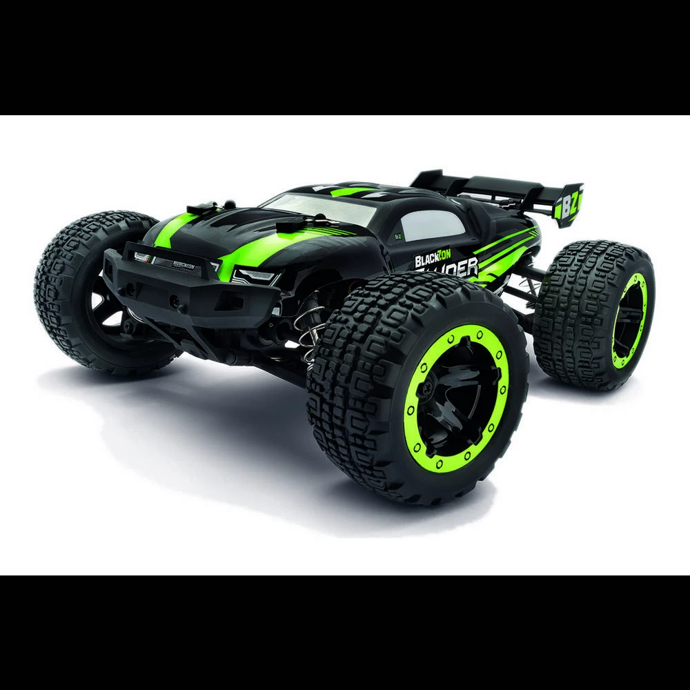Blackzon zelena bez četkica 1:16 RC model automobila električni monstertruck pogon na sva četiri kotača (4wd) 2,4 GHz uk slika