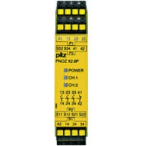 Sigurnosni relej PNOZ X2.8P C 24-240VAC/DC 3n/o 1n/c PILZ 3 zatvarač, 1 otvarač (Š x V x d) 22.5 x 101 x 121 mm 1 ST slika
