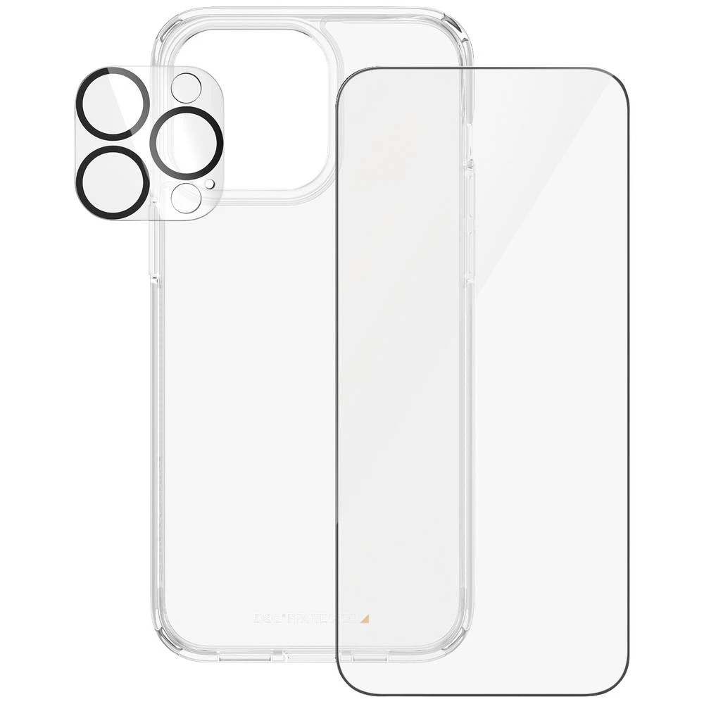 PanzerGlass 3-in-1 Ultra Wide Fit Bundle "Glass + Case + Lens" set torbica + zaštitno staklo Apple iPhone 15 Pro Max B11 slika