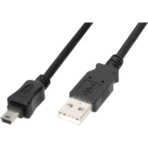 USB 2.0 kabel A/mini B 1,80 mConrad slika