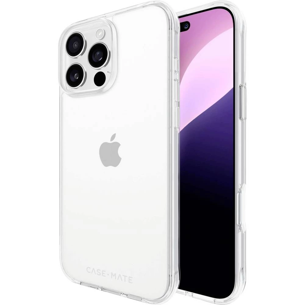 Case-Mate Tough stražnji poklopac za mobilni telefon Apple iPhone 16 Pro Max prozirna induktivno punjenje CM054446 slika