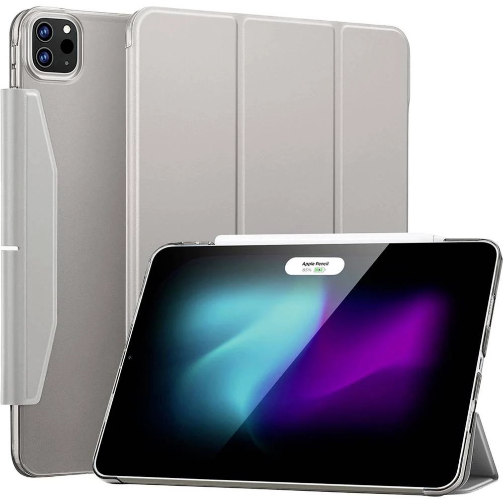 ESR Ascend Trifold iPad etui/torba Apple iPad Pro 13" (M4, 2024) 33 cm (13") Book Cover siva, prozirna slika