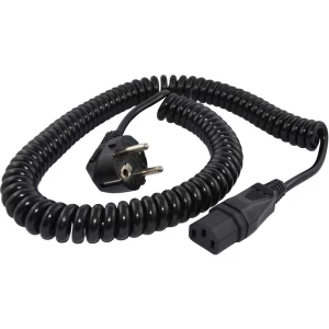 HAWA R6504 Rashladni uređaji Priključni kabel Crna 5 m Spiralni kabel slika