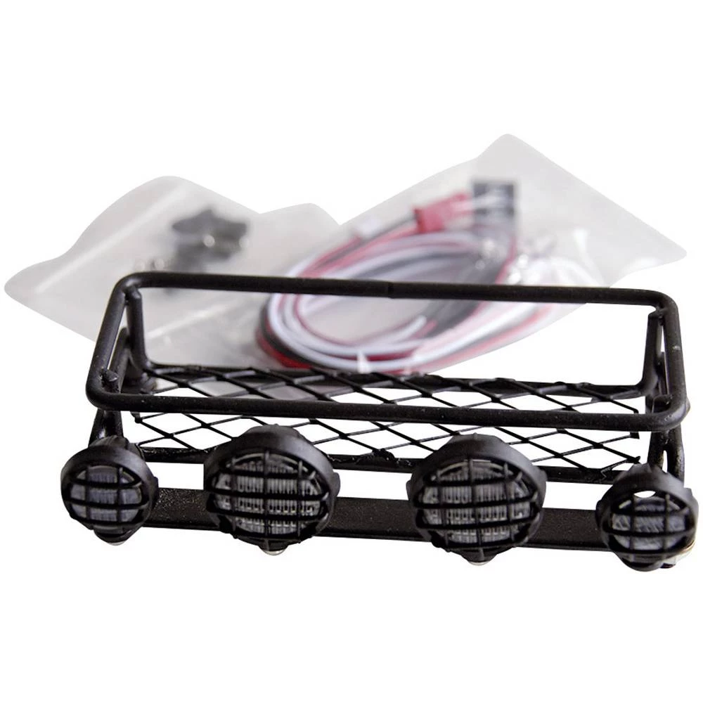 Amewi Krovni prtljažnik s 4 LED diode Narančasta slika