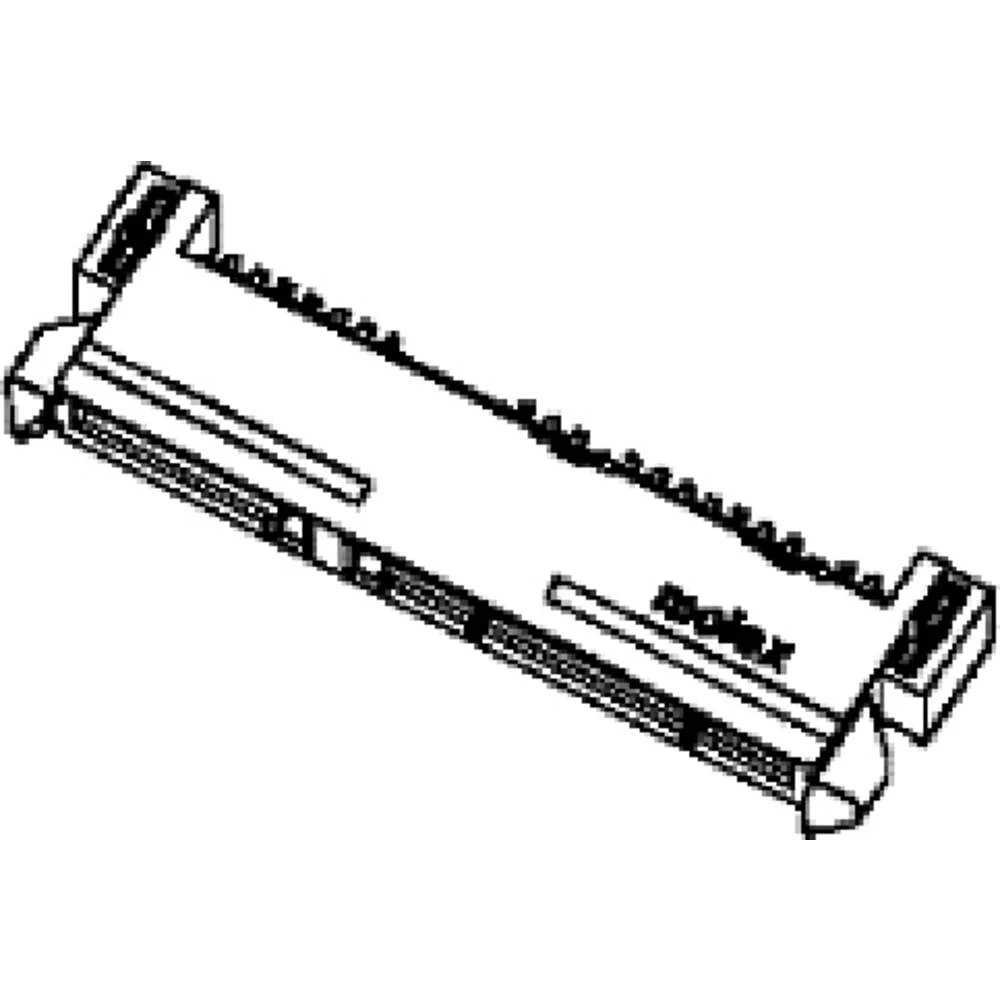 Molex SATA letva sa ženskim kontaktima Ukupan broj polova 22 Raster: 1.27 mm 470184001 1 St. Tape on Full reel slika