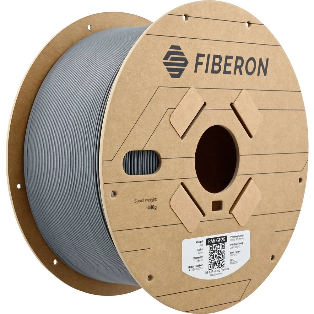 Polymaker FG02002 Fiberon™ PA6-GF25 3D pisač filament PA6-GF ojačano staklenim vlaknima 1.75 mm 3000 g siva  1 kom. slika