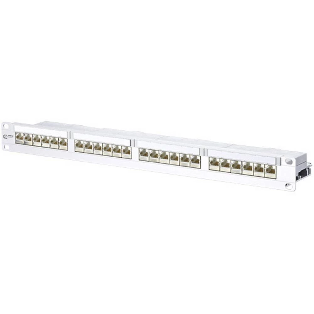 24 ulaza Mreža Patch panel Metz Connect 130856-E CAT 6 1 U slika