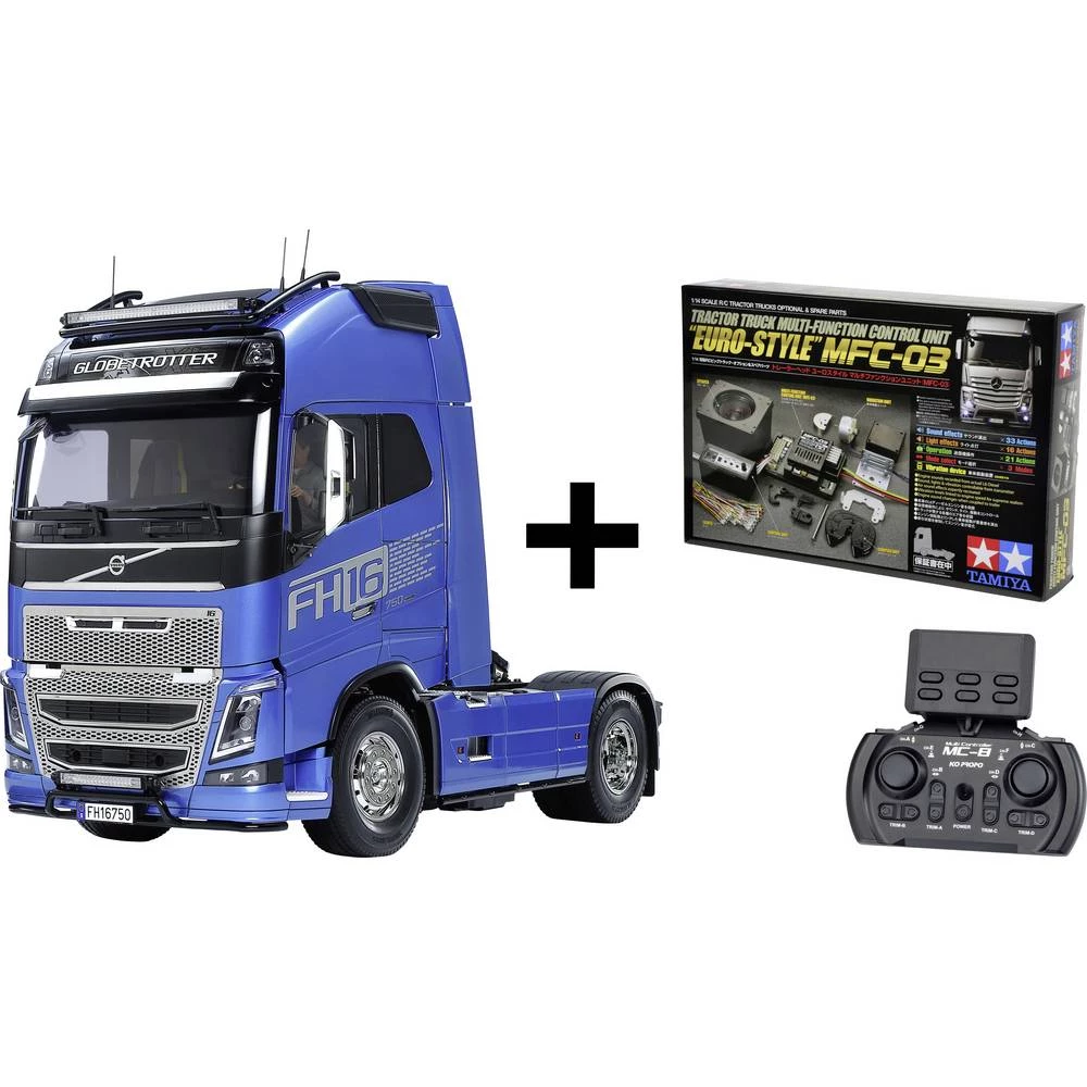 Tamiya 390056375 RC Volvo FH16 XL 750 1:14 električni RC model automobila slika